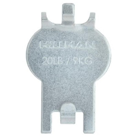 Hillman Hillman Fasteners 230711 20-40 lbs High & Mighty Picture Hanger; 8 Piece 230711